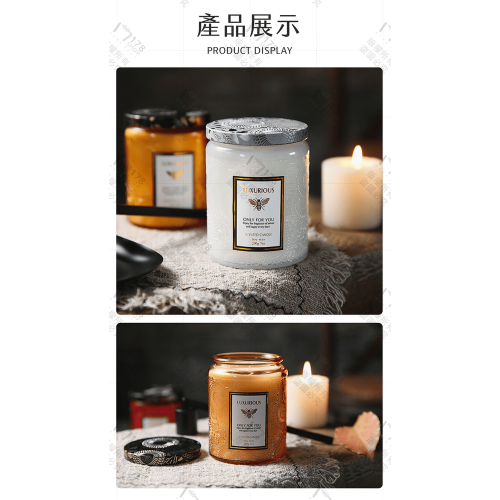 浮雕香氛蠟燭 可燃燒40小時【178小舖】香氛蠟燭 香薰蠟燭 大豆蠟燭 精油蠟燭 芳香蠟燭 擴香蠟燭 蠟燭 聖誕禮物-細節圖6