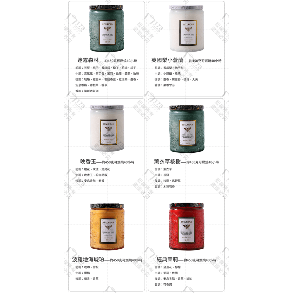 浮雕香氛蠟燭 可燃燒40小時【178小舖】香氛蠟燭 香薰蠟燭 大豆蠟燭 精油蠟燭 芳香蠟燭 擴香蠟燭 蠟燭 聖誕禮物-細節圖8