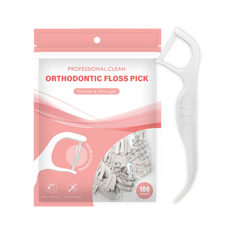 矯正牙線棒 100入 矯正專用【178小舖】雙線牙線棒 矯正牙線 牙籤 牙線棒 牙線 雙線牙線 牙間刷 牙套清潔-規格圖9