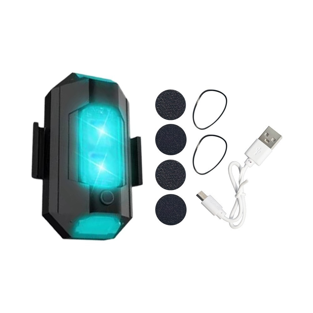 機車爆閃燈 7色31模式 2入【178小舖】爆閃燈 警示燈 機車警示燈 爆閃警示燈 汽車警示燈 磁吸爆閃燈 車用爆閃燈-規格圖9