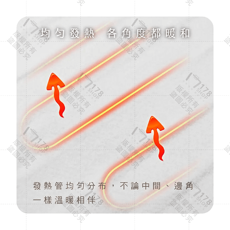 KINYO 雙人溫控電熱毯 保固1年【178小舖】六檔溫控 九段定時 電熱毯 電毯 電暖毯 熱電毯 恆溫電熱毯 電毛毯-細節圖7