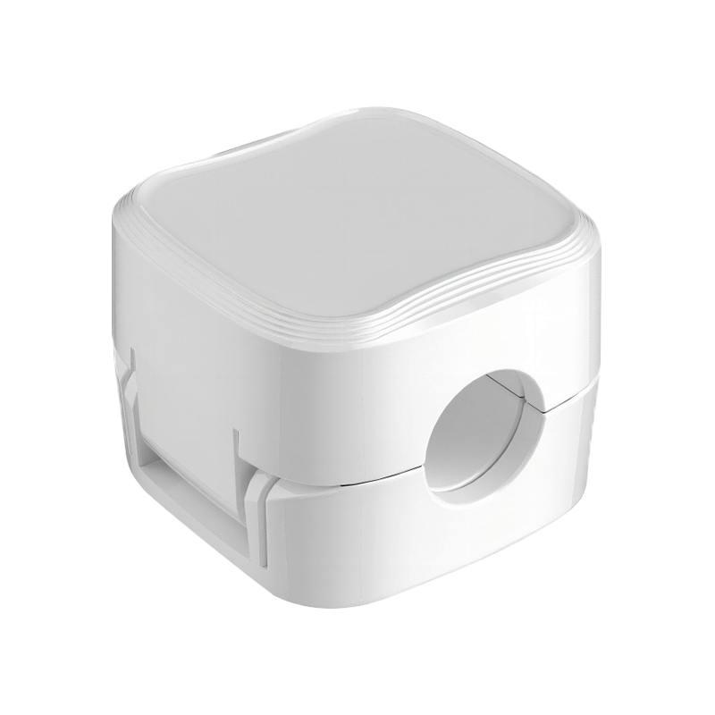 (6入)磁吸充電線收納器-白