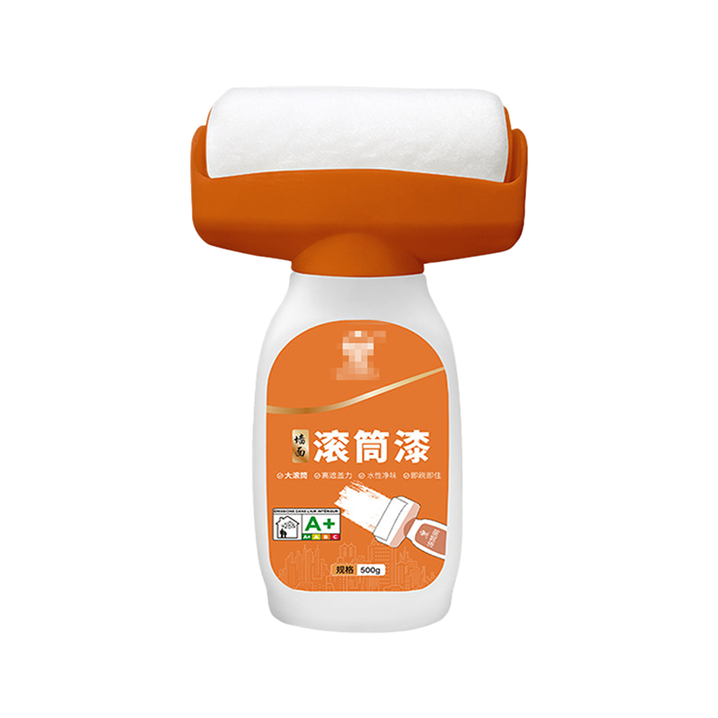 白色-500克-滾筒漆+刷頭