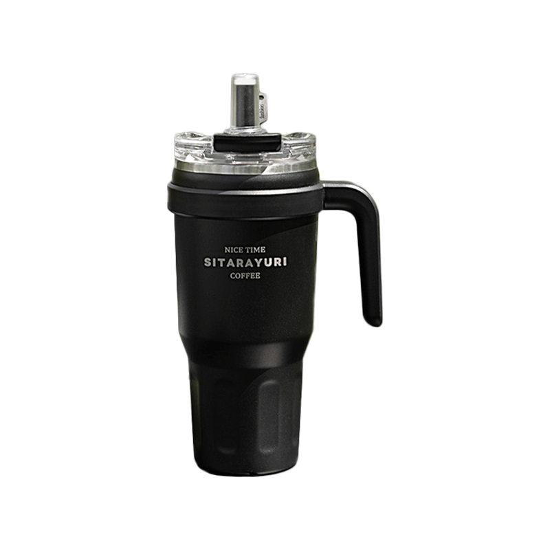 黑色-吸管一體-1100ml