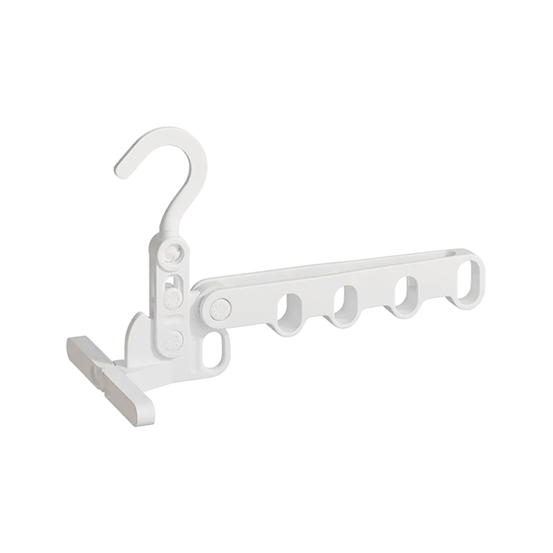 五孔-折疊懸掛曬衣架-灰