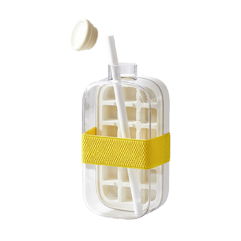 冰格水壺 贈吸管【178小舖】冰塊水壺 飲水壺 製冰格 製冰盒 按壓式冰塊盒 飲料冰壺 製冰模具 直飲水壺 矽膠製冰盒-規格圖9