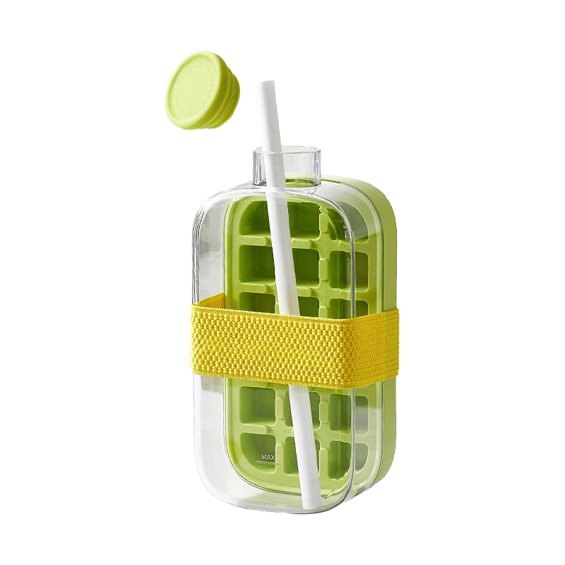 綠色-800ml-贈吸管+綁帶