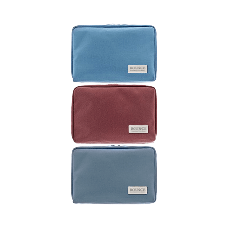 存摺收納包【178小舖】存摺印章收納包 萬用收納包 收納包 銀行包 存摺包 印章包 化妝包 印鑑包 分隔包包 財庫包-細節圖2