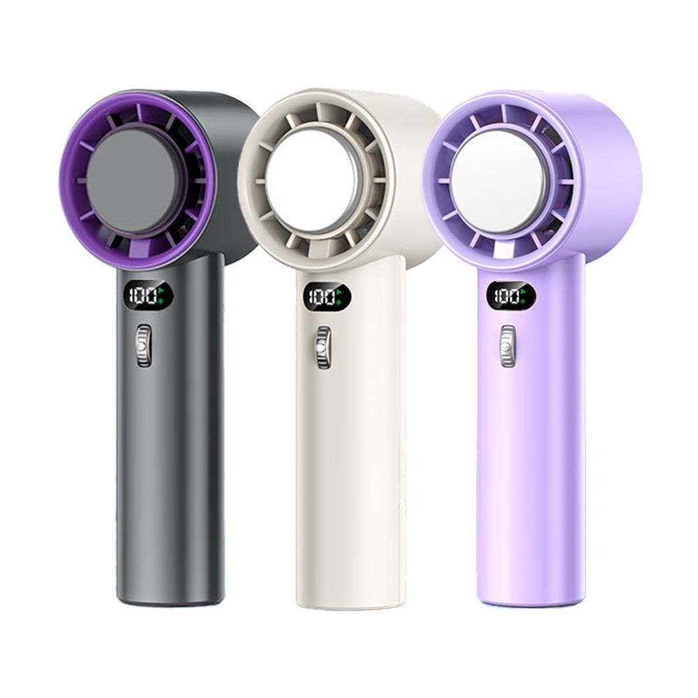 數顯手持冰敷風扇 瞬間製冷 100段風速【178小舖】隨身風扇 製冷風扇 冰敷手持風扇 爆冰風扇 半導體製冷風扇-細節圖2