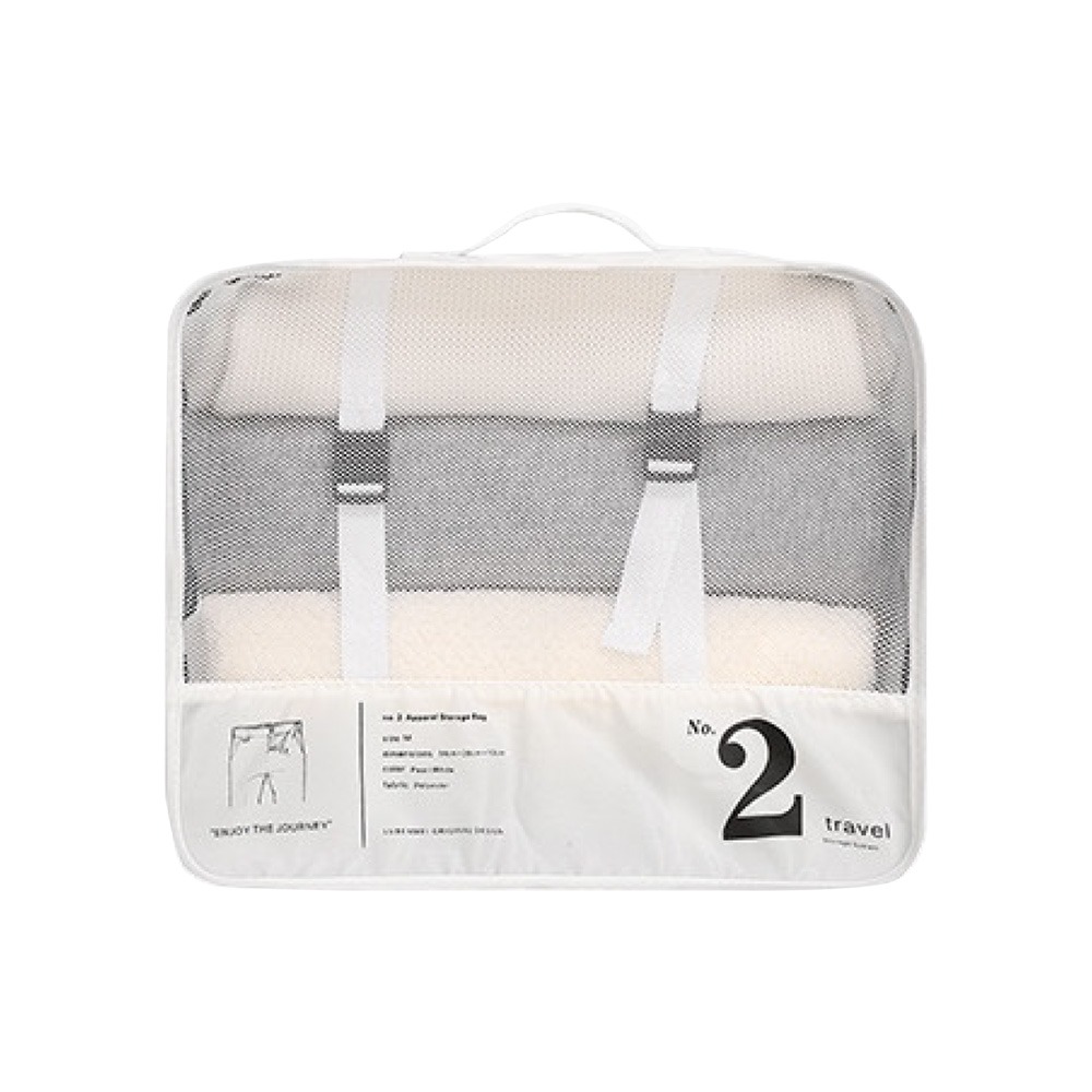 無印風旅行收納包 內置卡扣 固定衣物【178小舖】行李收納袋 旅行收納袋 旅行收納包 旅行包 行李袋 衣物收納包 出差包-規格圖9