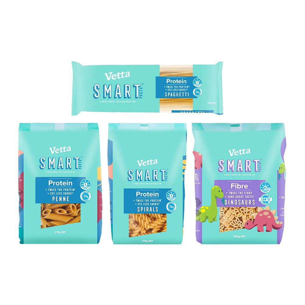 獨家代理 澳洲進口 VETTA 高蛋白義大利麵【178小舖】低GI麵 斜管麵 蛋白麵 低醣麵 低卡麵高纖飽足感 義大利麵-細節圖2