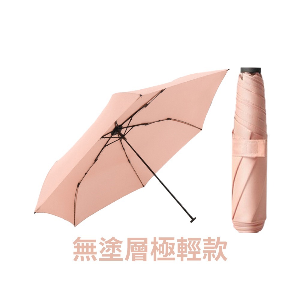 羽毛雨傘 極輕110g UPF50+【178小舖】羽毛黑膠雨傘 口袋傘 遮陽傘 摺疊傘 迷你傘 雨傘 輕量傘 超輕雨傘-規格圖9