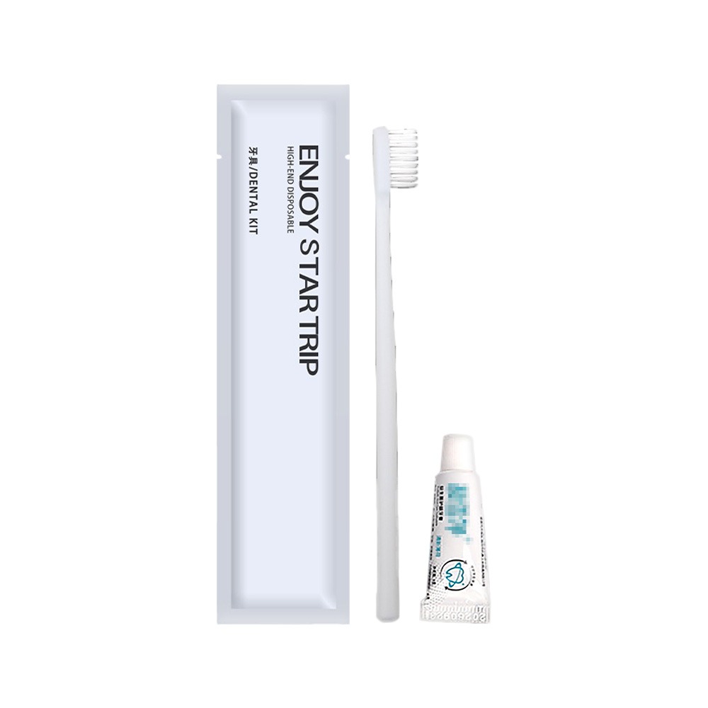 莫蘭迪牙刷 送牙膏【178小舖】軟毛牙刷 一次性牙刷 拋棄式牙刷 飯店牙刷 民宿牙刷 獨立包裝牙刷 民宿備品 牙刷組-規格圖9