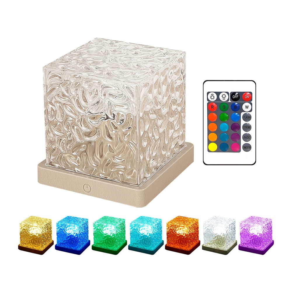 水波紋燈 16色光影【178小舖】氣氛燈 投影夜燈 星空投影燈 小夜燈 氛圍燈 水紋燈 星空燈 房間氣氛燈 led 夜燈-細節圖2