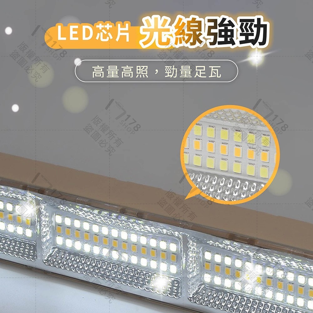 LED 磁性工作燈 6600毫安 超亮廣角 5檔調光 防水磁吸【178小舖】露營燈 燈條 LED燈 擺攤燈 夜市擺攤燈-細節圖4