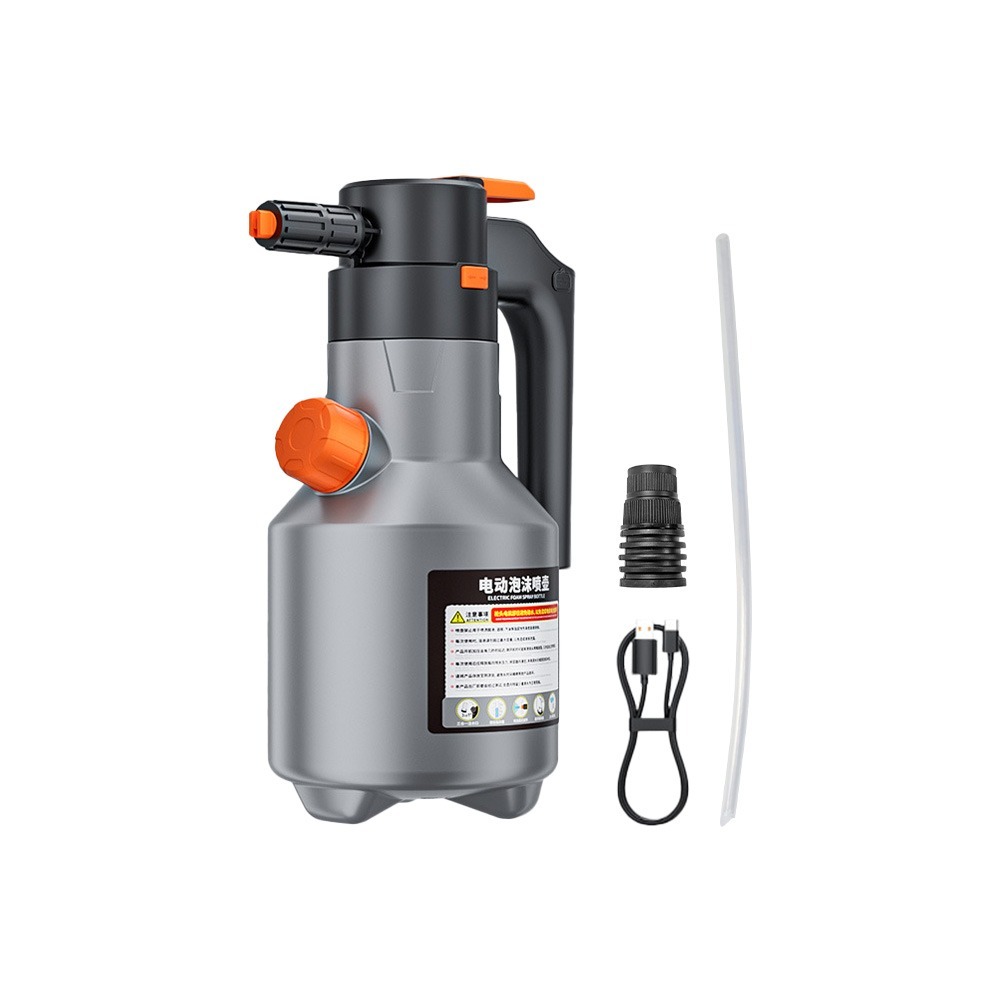 電動高壓泡沫噴壺 2L 廣角噴灑 自動加壓【178小舖】電動噴壺 電動泡沫噴壺 洗車泡沫壺 加壓噴壺 泡沫槍 澆花器-規格圖9