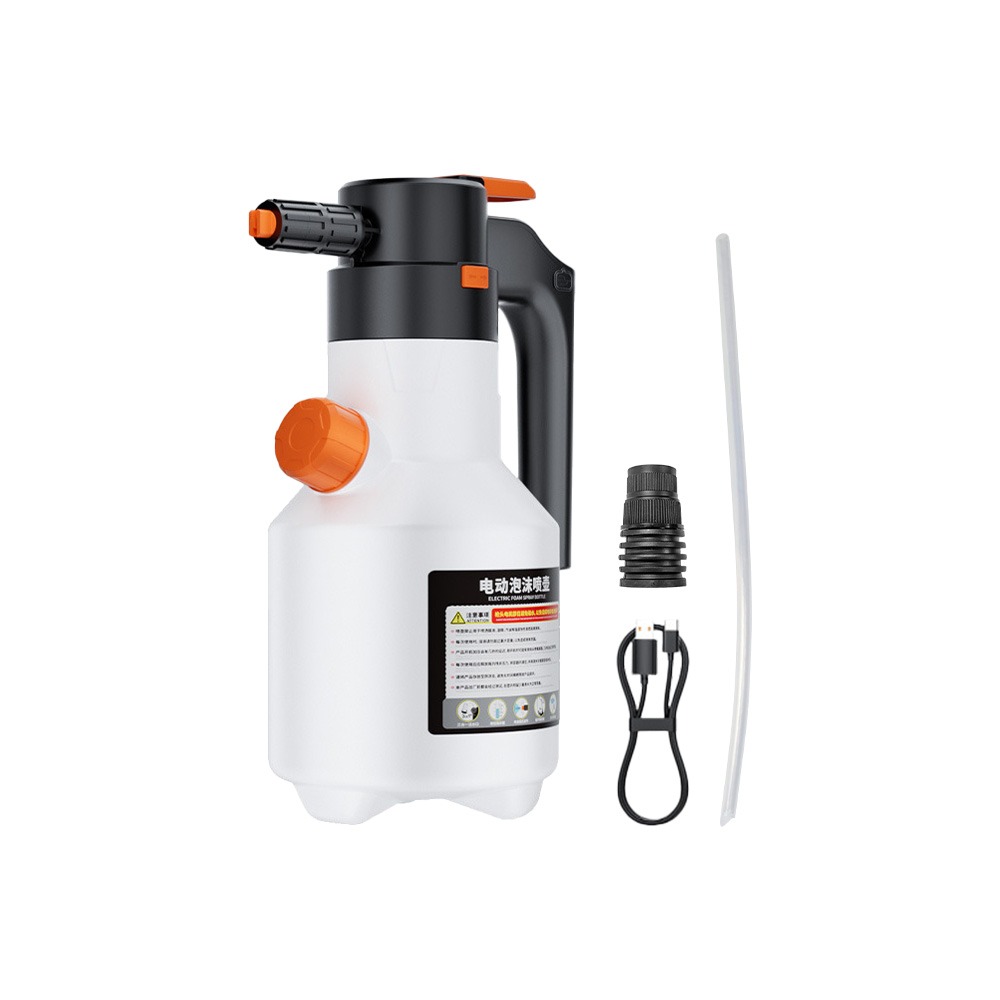 電動高壓泡沫噴壺 2L 廣角噴灑 自動加壓【178小舖】電動噴壺 電動泡沫噴壺 洗車泡沫壺 加壓噴壺 泡沫槍 澆花器-規格圖9