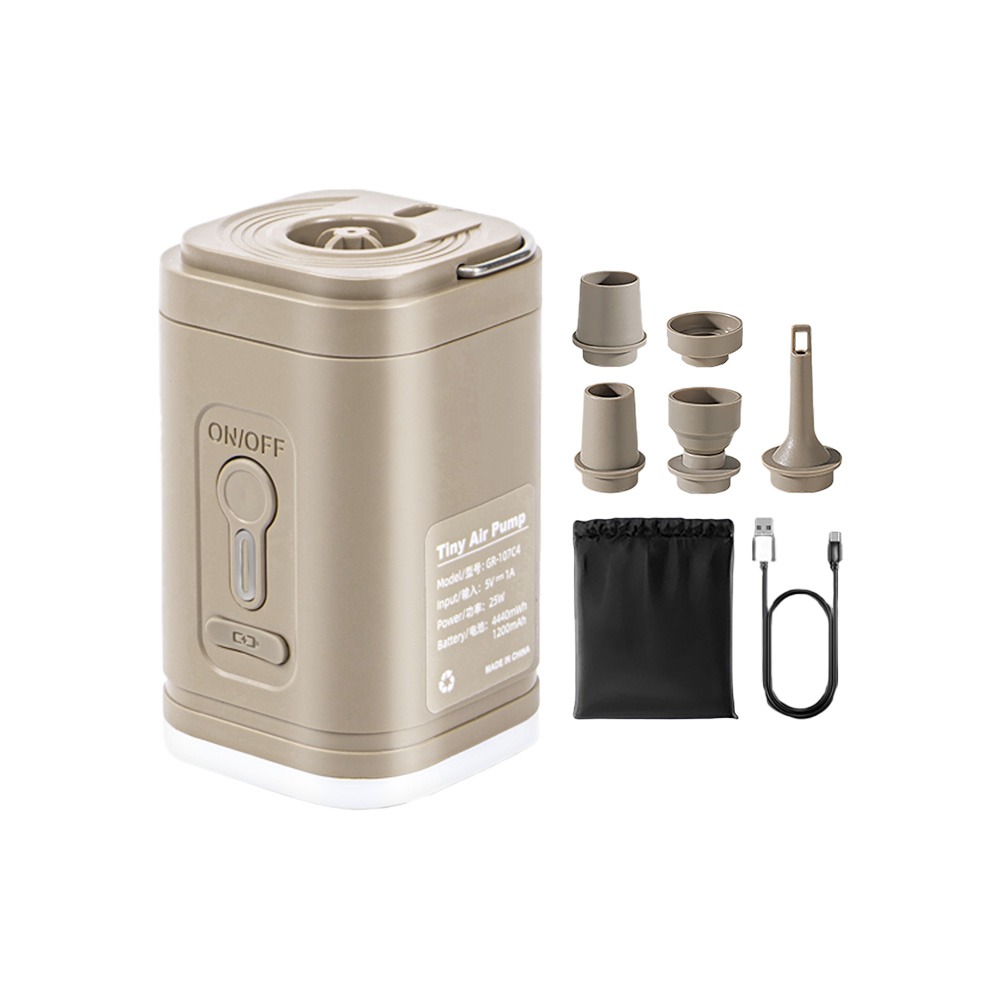 三合一無線電動抽真空打氣機 五種氣嘴 2400mAh【178小舖】無線抽氣機 電動充氣機 壓縮袋抽氣機 游泳圈打氣機-細節圖2