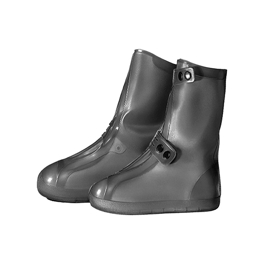 矽膠高筒排釦鞋套 超好穿脫 加厚鞋底【178小舖】騎車防水鞋套 高筒防水雨鞋套 防水鞋套 防雨鞋套 雨鞋套 雨鞋 鞋套-細節圖2