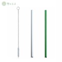 🌈多色鋁環保吸管 兩入組 附吸管專用清潔刷 日本製 輕巧便攜-規格圖3