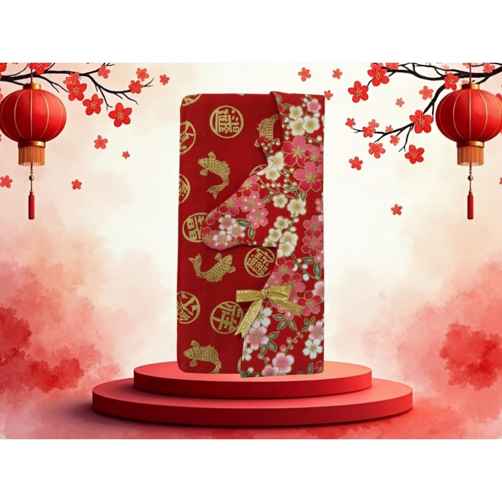 【質感手作】馬年紅包袋 - 布製造型紅包，獨特設計，質感爆棚！2026馬年造型創意手作布紅包袋-規格圖6