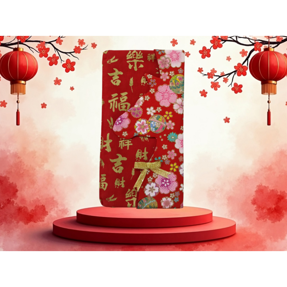 【質感手作】馬年紅包袋 - 布製造型紅包，獨特設計，質感爆棚！2026馬年造型創意手作布紅包袋-規格圖6