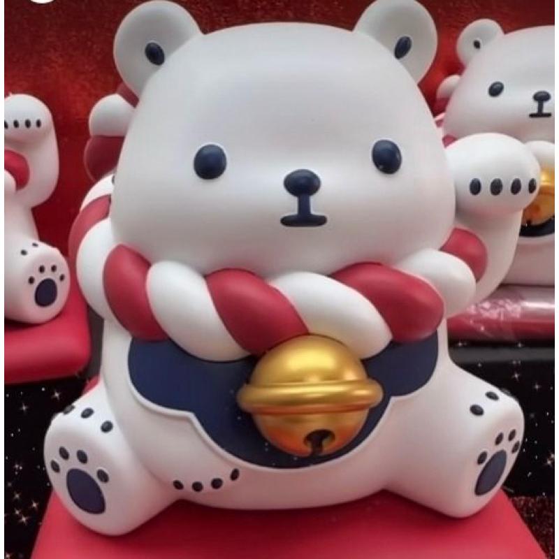 【快速出貨+附紙本發票】Non Souci   白白日記 招福200%公仔 研達-細節圖2