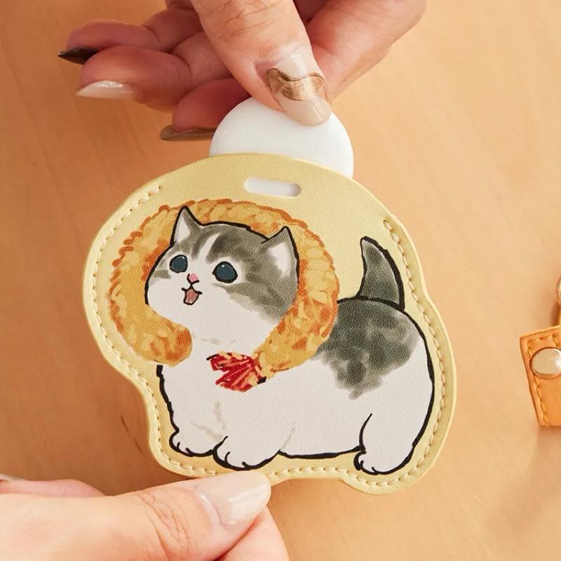 【快速出貨+附紙本發票】Non Souci   貓福珊迪皮革吊飾 [共2款可選擇]-細節圖2