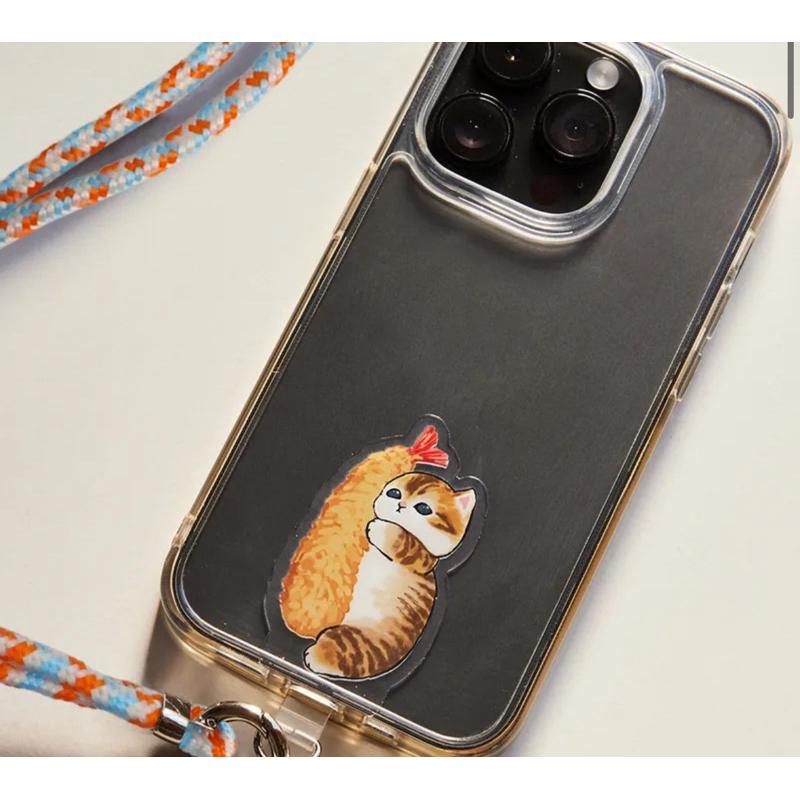 【快速出貨+附紙本發票】Non Souci  貓福珊迪 手機掛繩及掛片 [共2款可選擇]-細節圖2