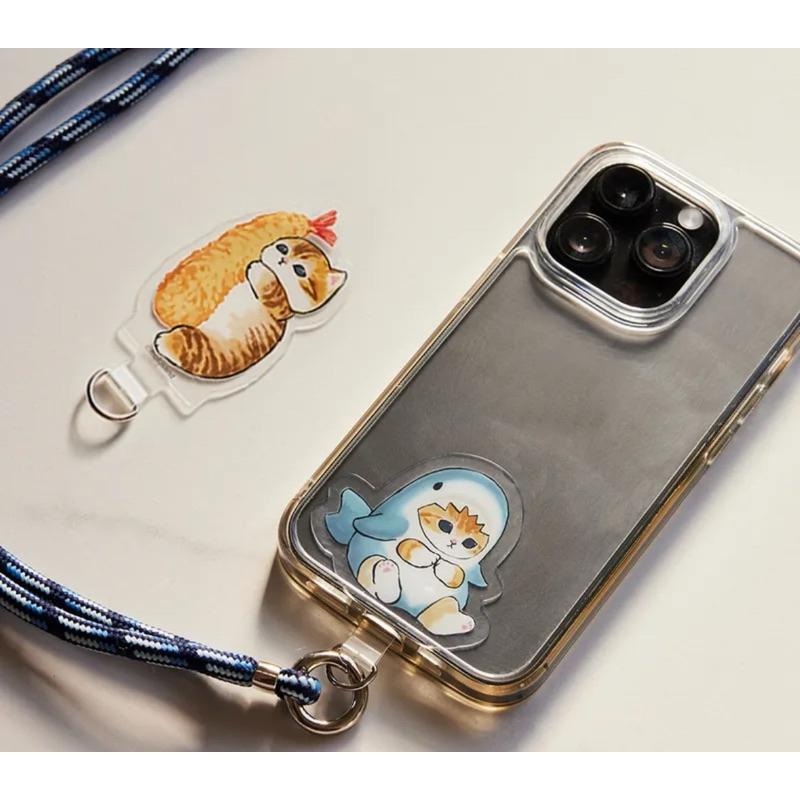 【快速出貨+附紙本發票】Non Souci  貓福珊迪 手機掛繩及掛片 [共2款可選擇]-細節圖3