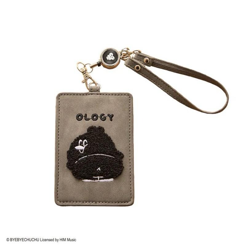 【快速出貨+附紙本發票】Non Souci 【預購七月到貨】奧樂雞皮革Q毛票卡夾-細節圖2