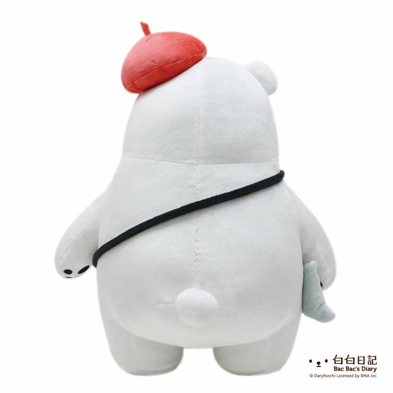 【快速出貨+附紙本發票】Non Souci  白白日記小畫家玩偶 娃娃 研達-細節圖4