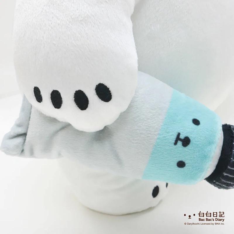 【快速出貨+附紙本發票】Non Souci  白白日記小畫家玩偶 娃娃 研達-細節圖6