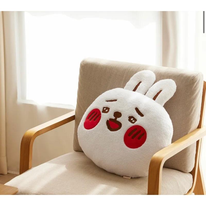 【快速出貨+紙本附發票】Non Souci 懶散兔與啾先生大頭抱枕 [共2款可選擇] 研達  2入以上需聊聊更改寄送方式-細節圖4