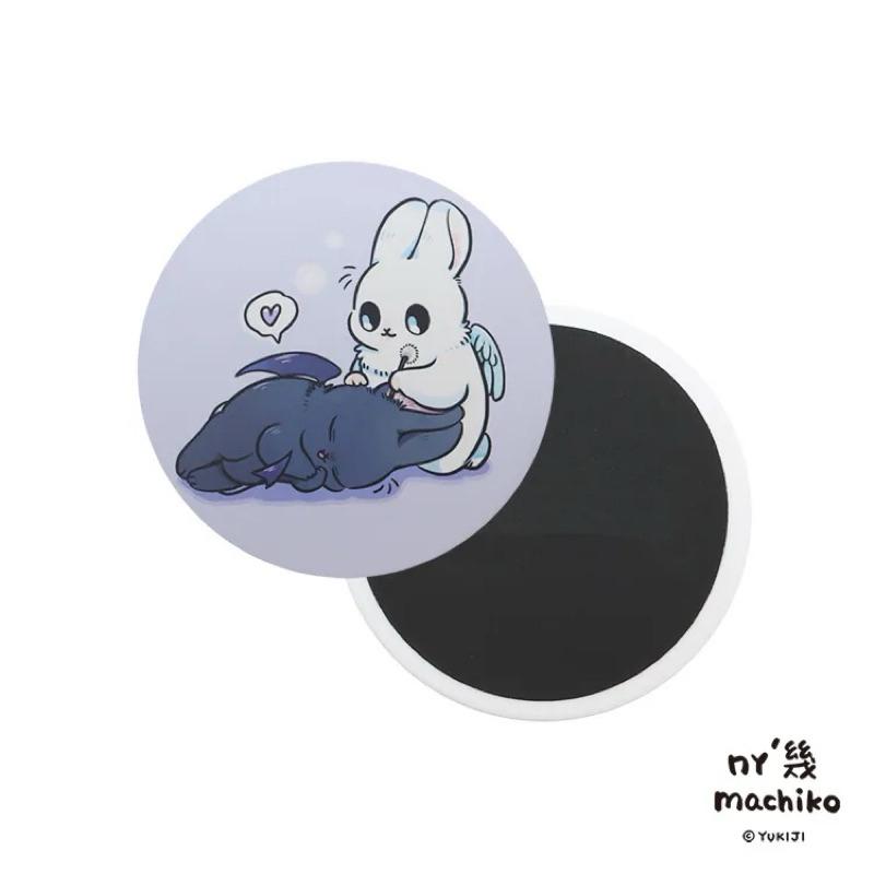 【快速出貨+附紙本發票】Non Souci  ㄇㄚˊ幾兔-天使＆惡魔兔吸水杯墊 [共2款可選擇] 研達-細節圖2