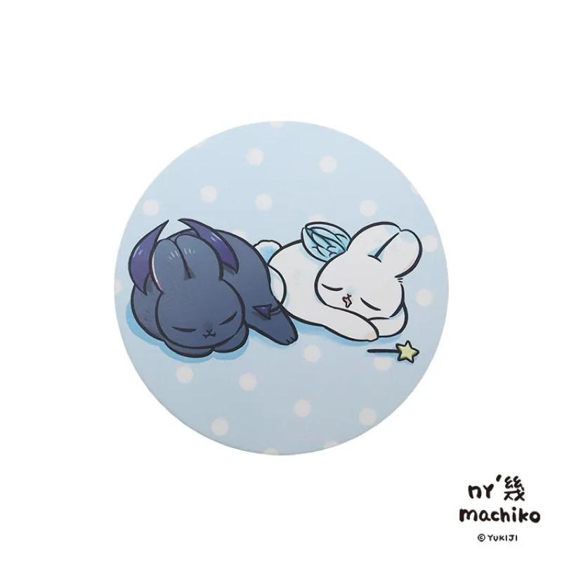 【快速出貨+附紙本發票】Non Souci  ㄇㄚˊ幾兔-天使＆惡魔兔吸水杯墊 [共2款可選擇] 研達-細節圖5