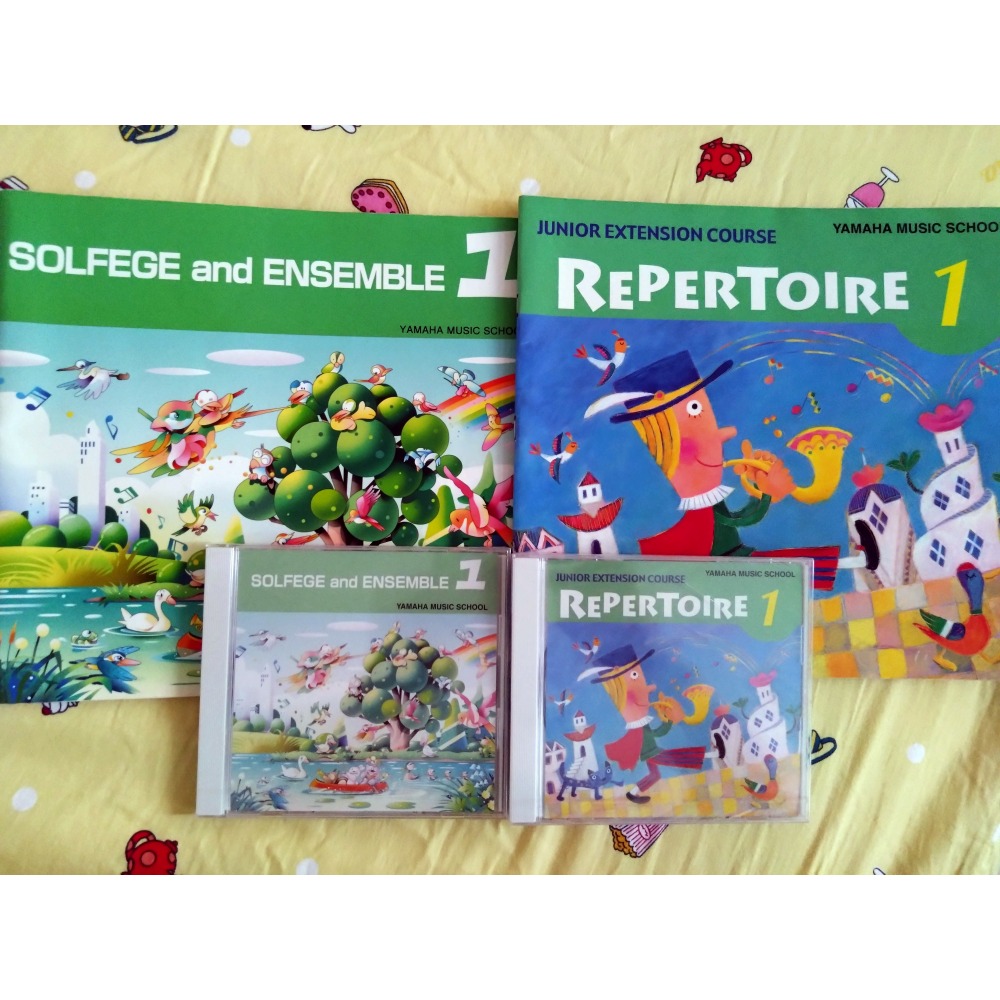 YAMAHA音樂教室-課本、CD-幼童1、先修1課本，先修1CD-規格圖3