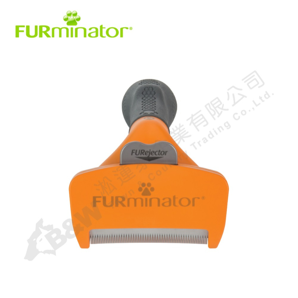 Furminator 美國神效專利去毛梳 長毛中型犬專用-細節圖3