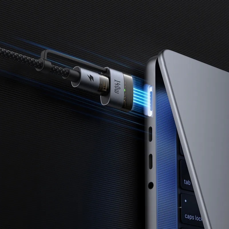 Mcdodo麥多多 二合一磁吸線｜USB-C+MagSafe 3、MacBook 閃充、PD 140W、強磁對位-細節圖6