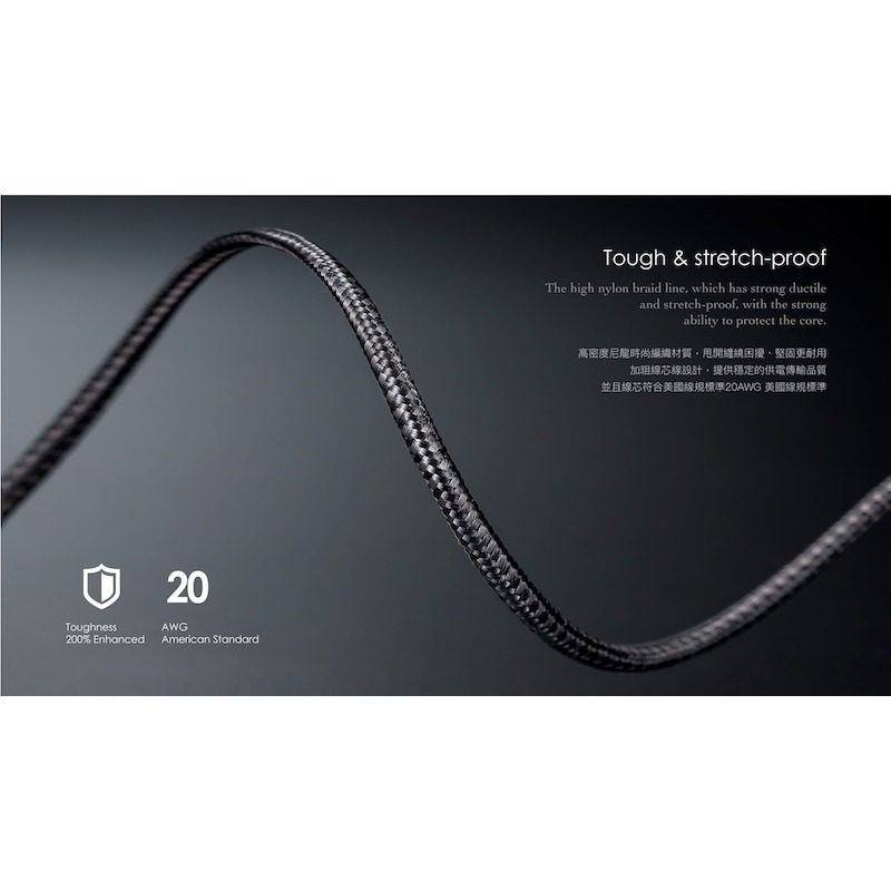 ONPRO UC-MFIC2L Type-C to Lightning 快充傳輸線 120cm｜Apple MFi認證-細節圖10