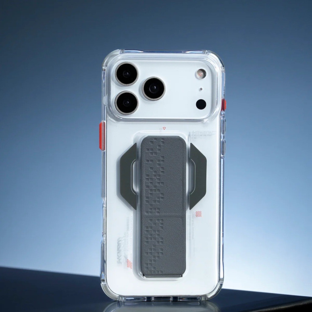 SKINARMA iPhone 17 Pro Max Haxa 磁吸支架保護殼｜黑色巨牆風格、軍規防摔-細節圖2