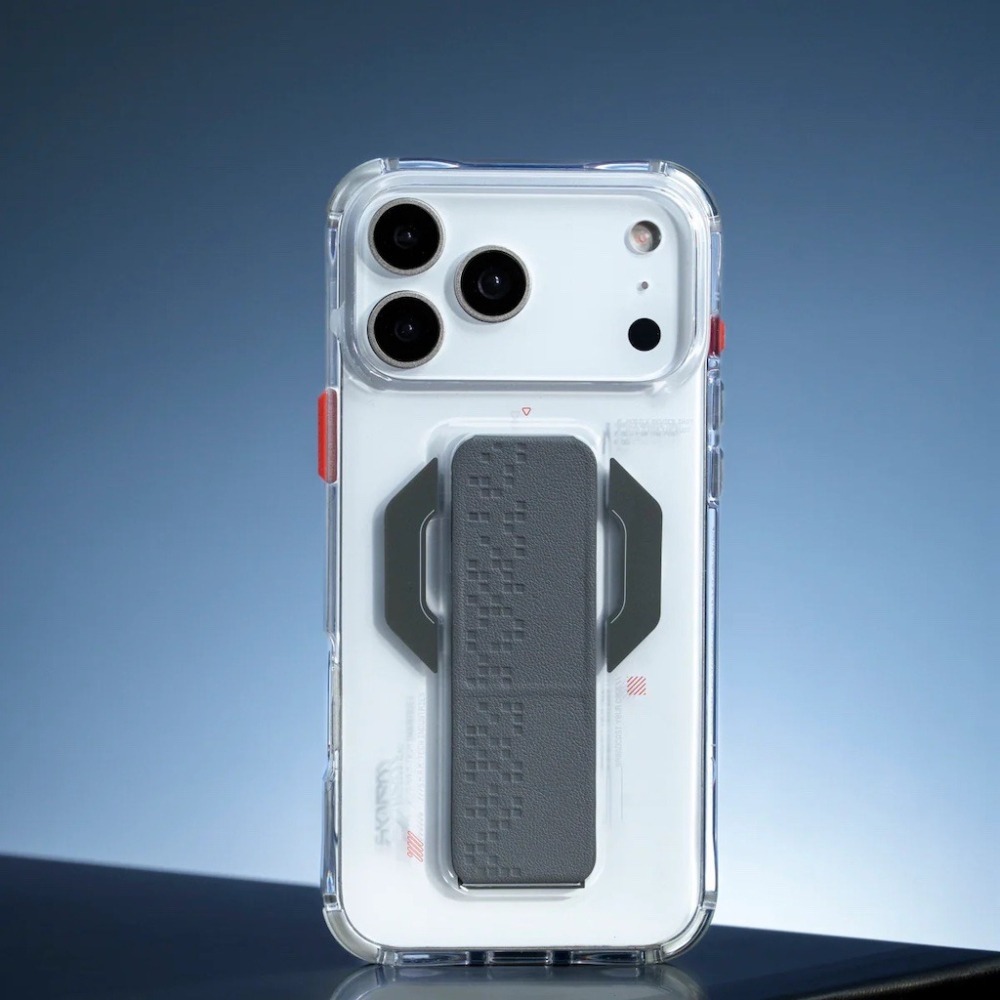 SKINARMA iPhone 17/18 ProMax Haxa 磁吸支架保護殼｜黑色巨牆風格、軍規防摔-細節圖2