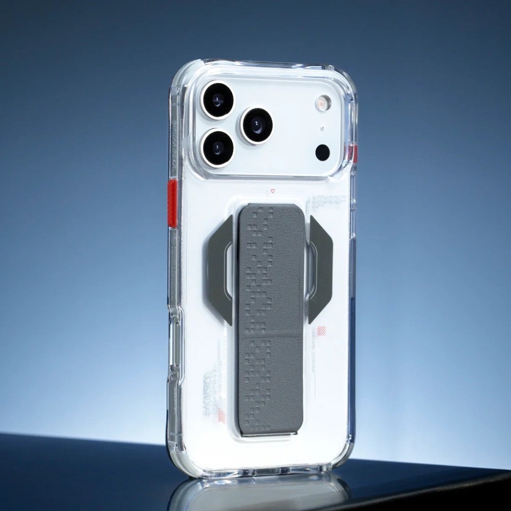 SKINARMA iPhone 17/18 ProMax Haxa 磁吸支架保護殼｜黑色巨牆風格、軍規防摔-細節圖3
