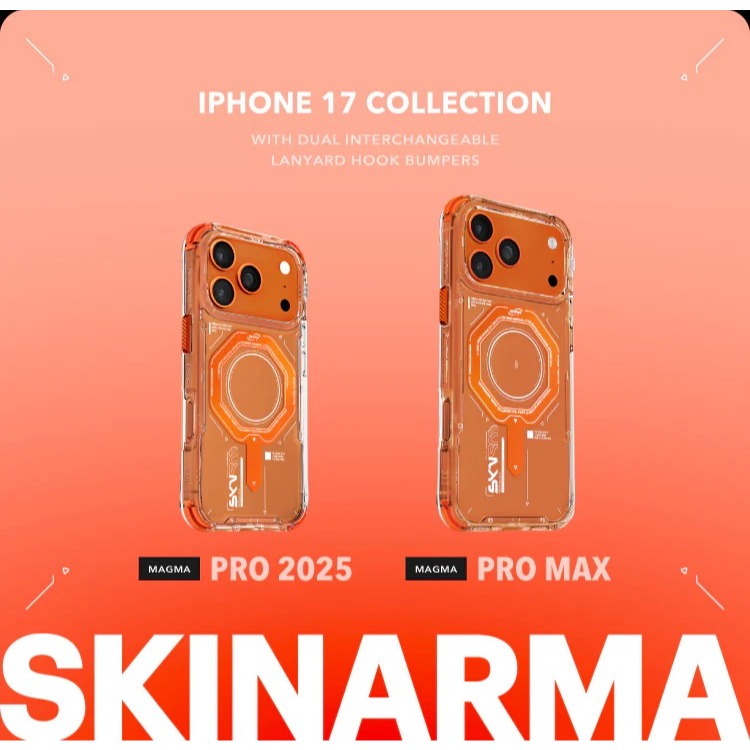 SKINARMA iPhone 17 Pro/Pro Max 磁吸防摔殼｜Magma 金屬質感、潮流設計-細節圖10