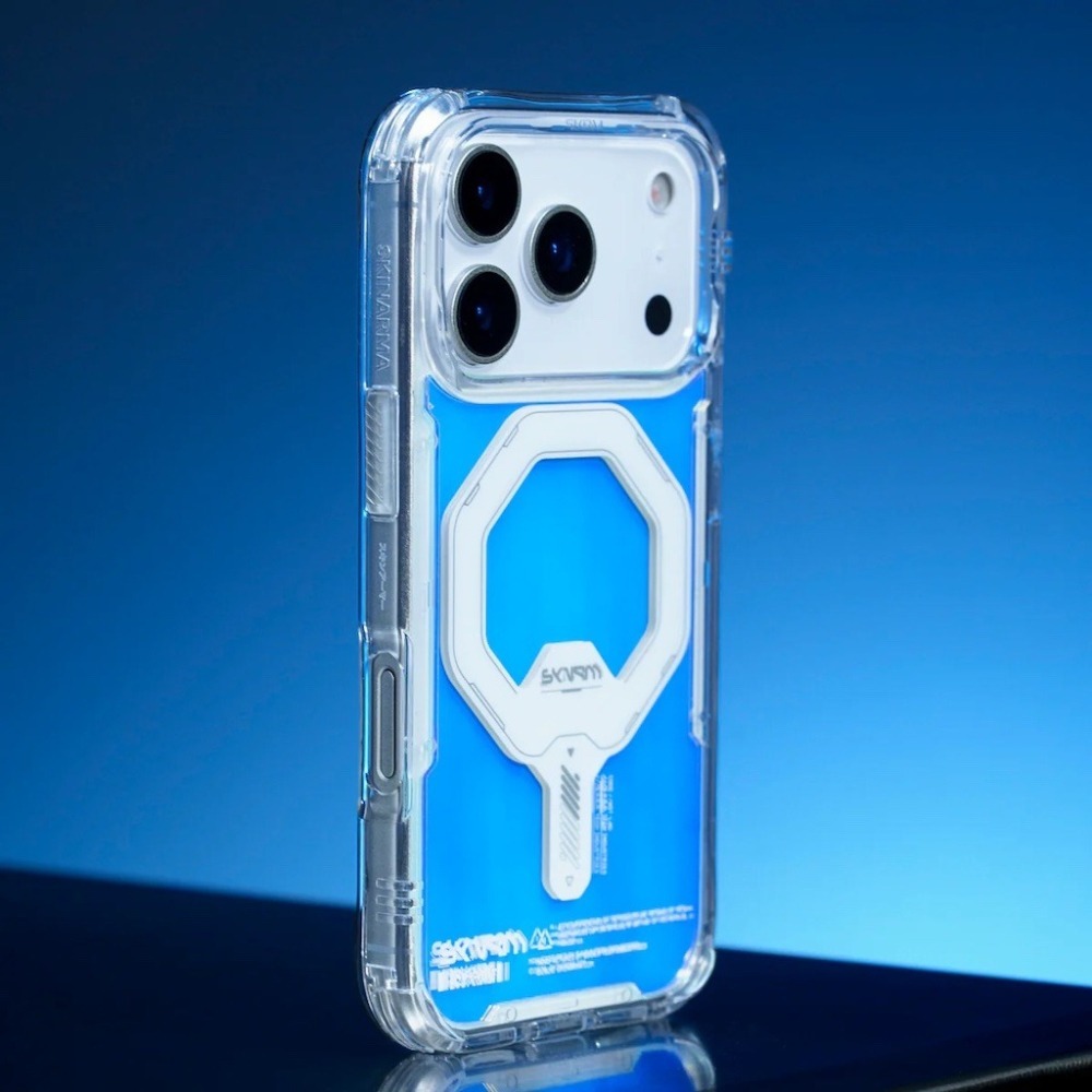 SKINARMA iPhone 17/18 Pro/ProMax Myst虹彩漸層殼｜磁吸防摔、潮流設計、附掛繩環-細節圖3