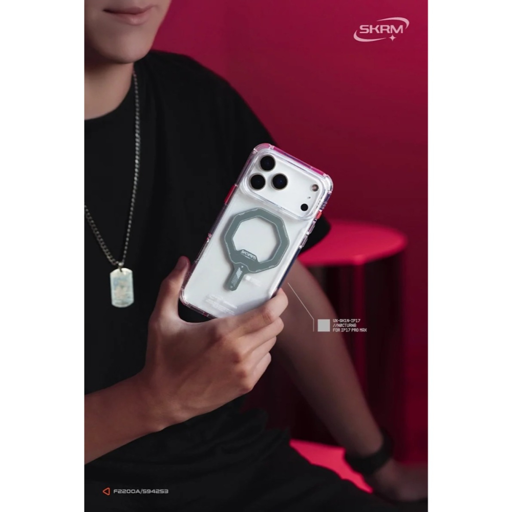 SKINARMA iPhone 17 Pro Max Saido 防摔殼｜低調質感、磁吸支架、附掛繩環、軍規防護-細節圖8