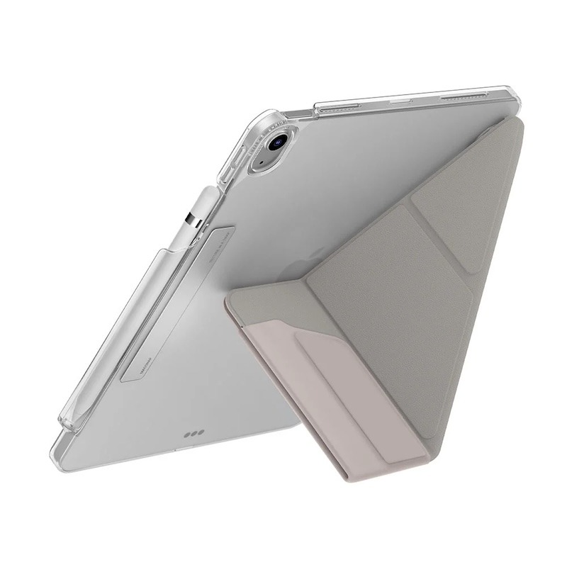 UNIQ Camden Click 磁吸保護套｜iPad 11吋/第10代通用、極簡透明、專屬筆槽、多角度支架 星光色-細節圖3