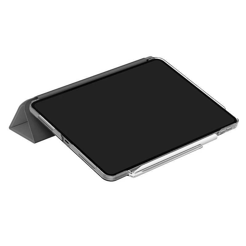 UNIQ Camden Click 磁吸保護套｜iPad Air 11吋 (M2/M3) 通用、極簡透明 灰色-細節圖5