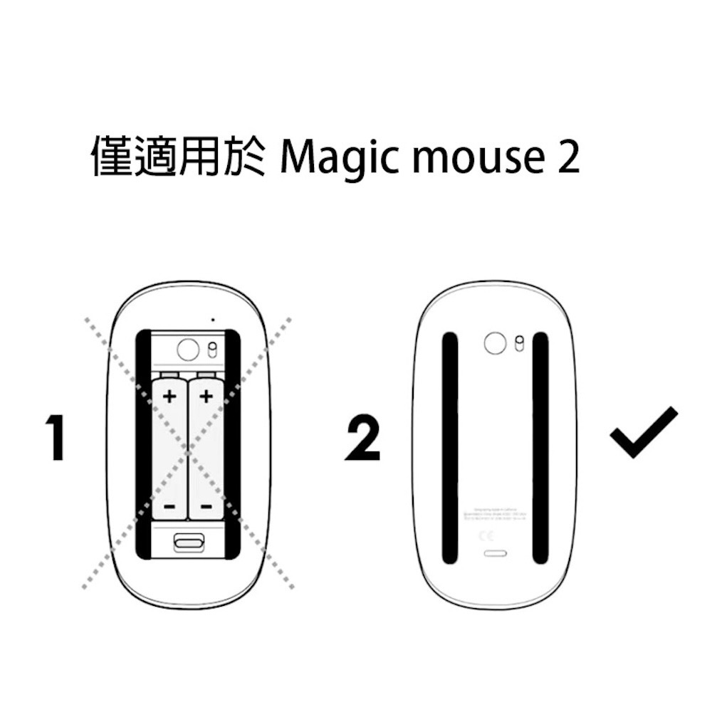 Apple Magic Mouse 2 無線充電底座｜告別底部充電、隨放隨充、簡約辦公桌面-細節圖2
