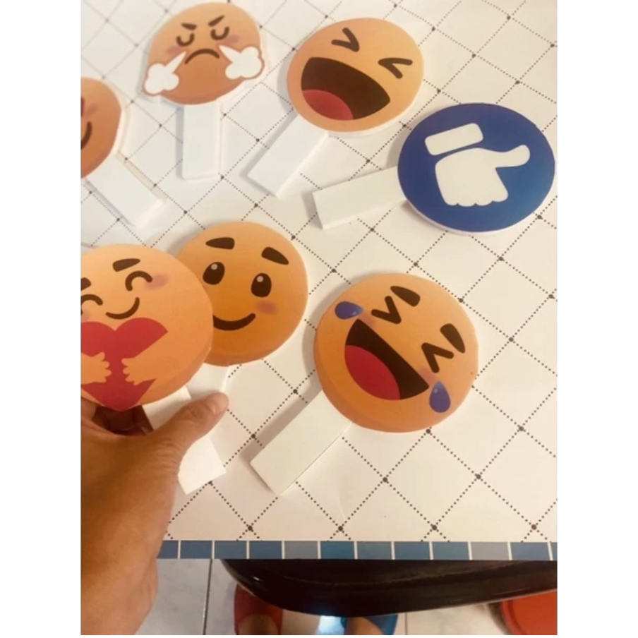 <臺灣出貨>ig 心情手拿板-婚禮 拍照道具 拍照手舉牌 FB對話框 拍照手拿板 拍照框 直播道具 拍照道具 打卡板-細節圖4